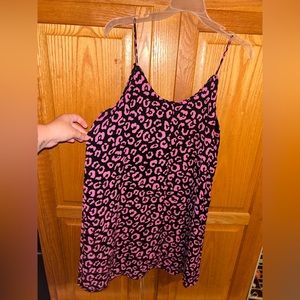 Pink Cheetah Dress
